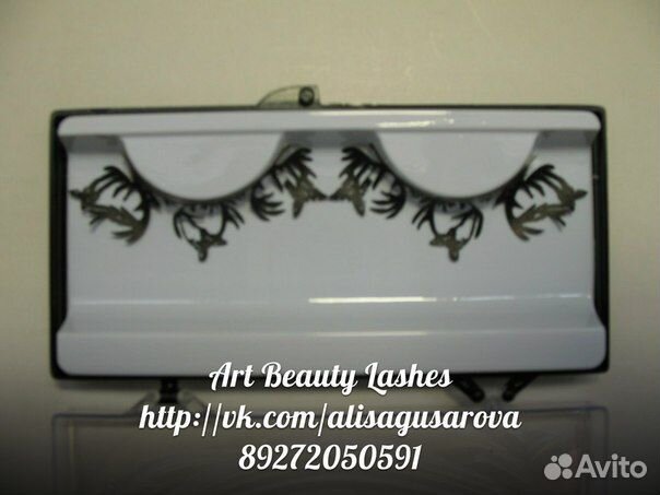 Узорчатые ресницы накладные -5 видов