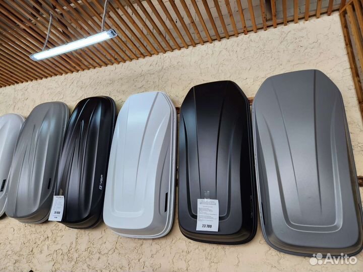 Автобокс Active S 380 л 2-х сторонний