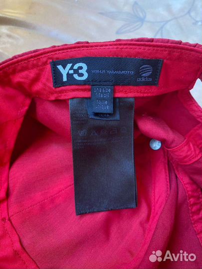 Архивная кепка Y-3 x Adidas Yohji Yamamoto y2k