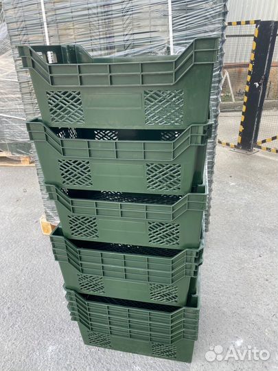 Пластиковые Ящики 600х400х250 Усиленные Казань