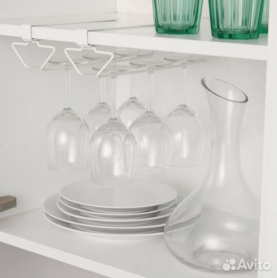 Подвесная полка/рейлинг palycke / икеа белая