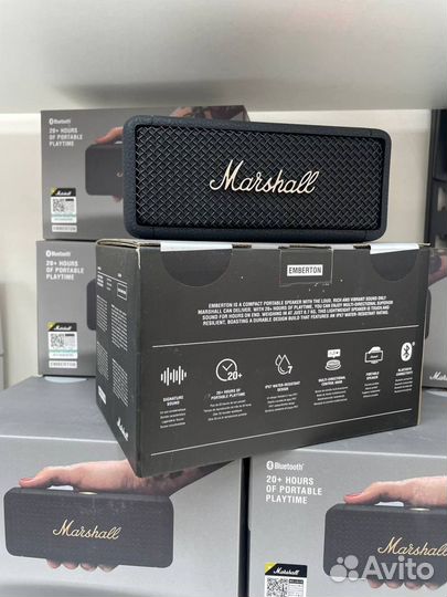 Беспроводная Bluetooth колонка Marshall Emberton I