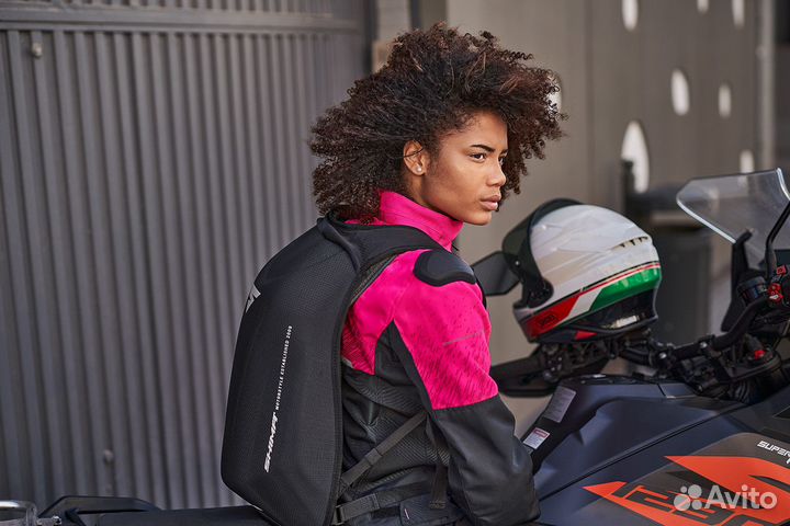 Женская мотокуртка shima drift lady pink