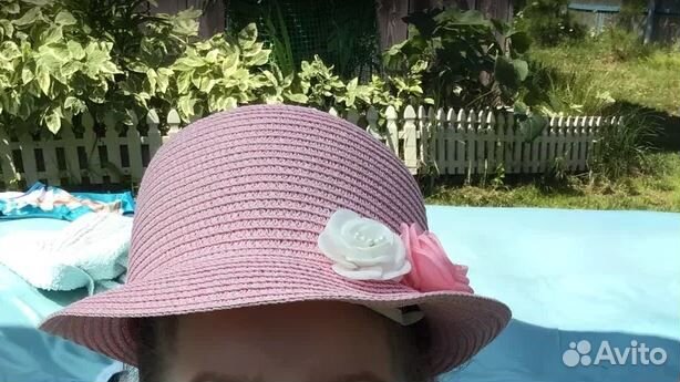 Детская шляпа Choupette с цветами 56