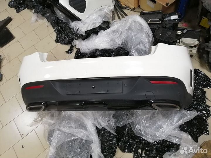 Бампер задний в сборе gle coupe c292 amg