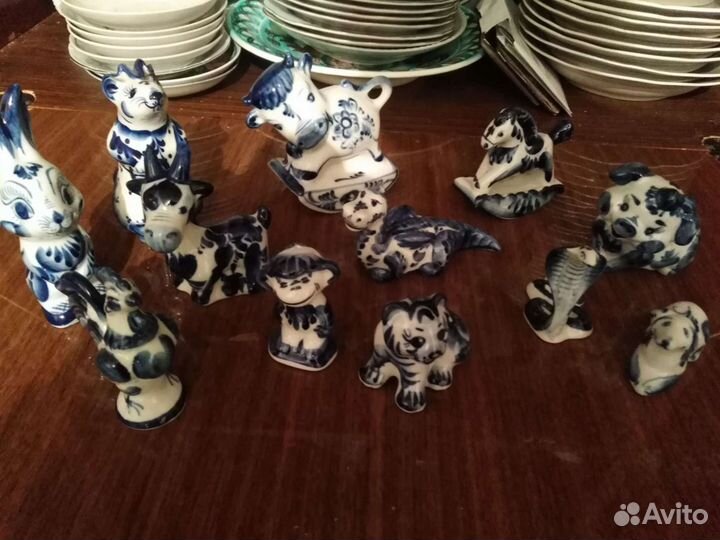 Гжель. Коллекция 12 фигурок, Зодиак