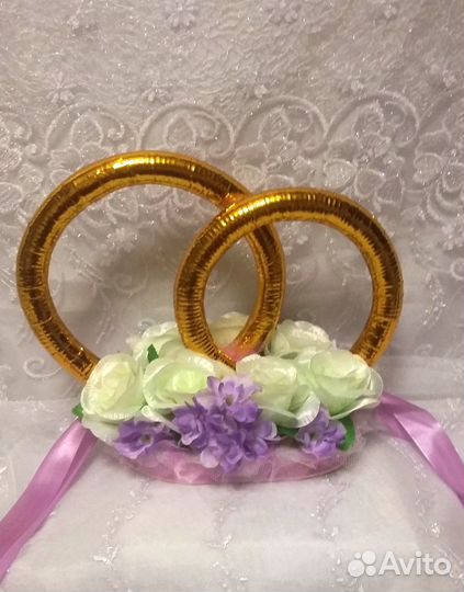 Свадебные украшения на машину