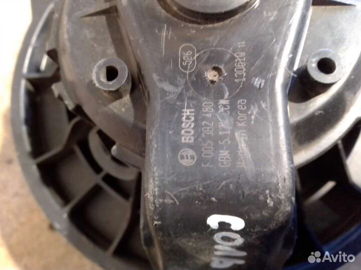 Вентилятор печки отопителя Kia Rio 3 Solaris