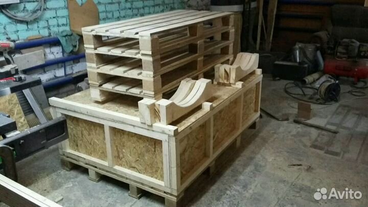 Деревянная тара, не стандартные поддоны. Ящики