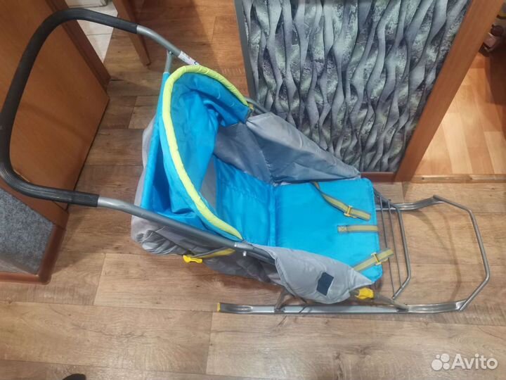 Детские санки коляска бу