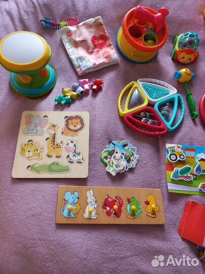 Игрушки развивающие пакетом