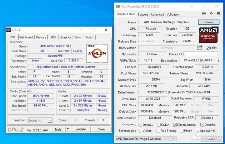 Ноутбук Lenovo V15-ADA