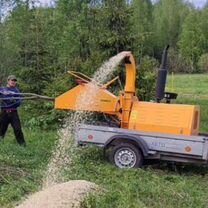 Аренда дробилки деревьев и измельчитель веток