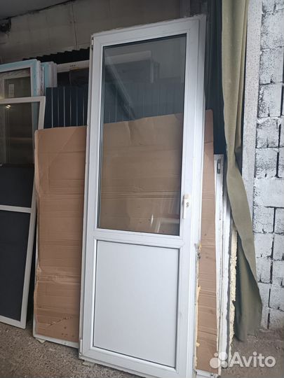 Окна, дверь пвх б.у