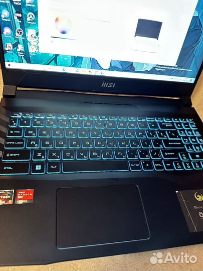 Игровой ноут MSI alpha15 b5eek-237XRU