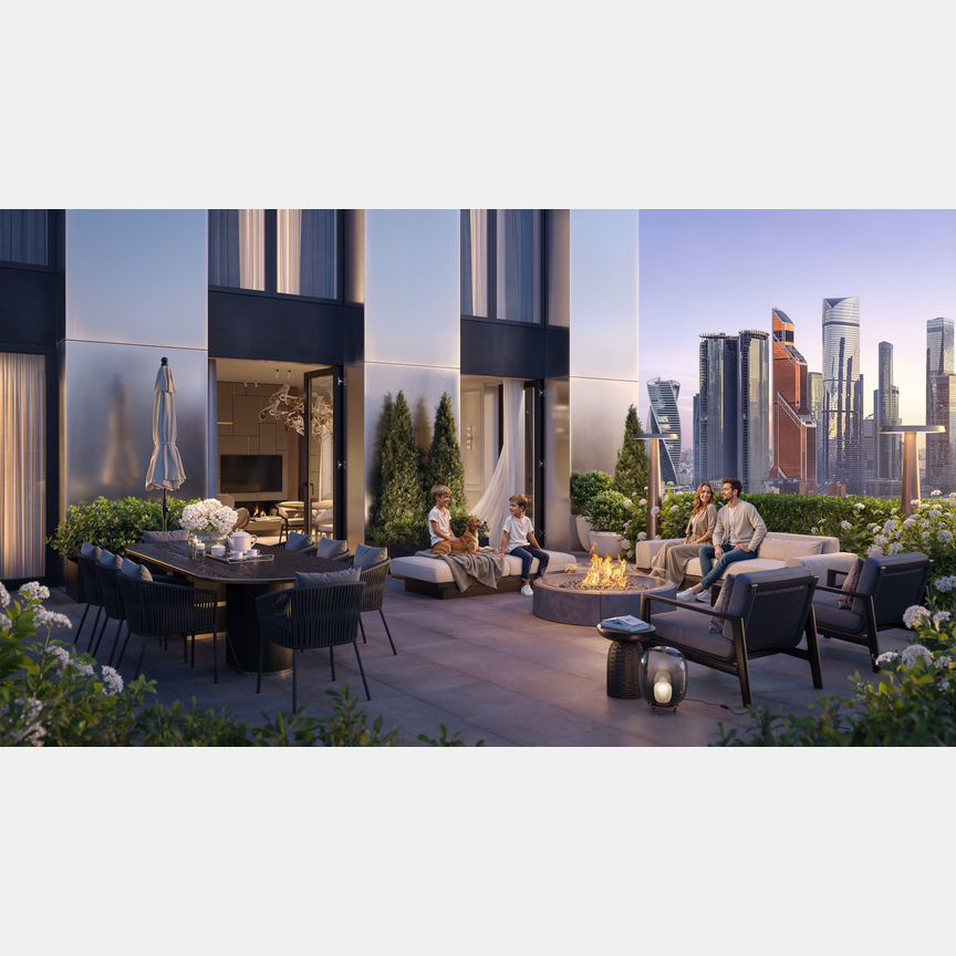 4-к. квартира, 180 м², 22/23 эт.