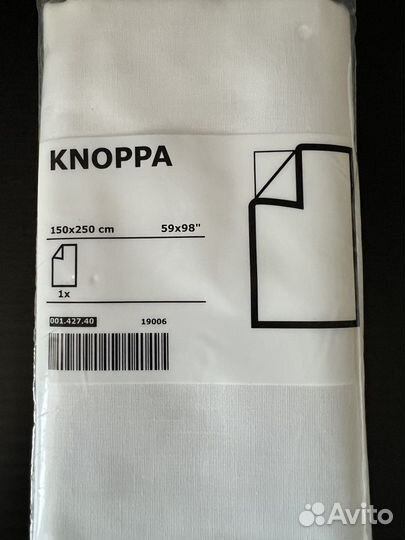 Простынь IKEA knoppa