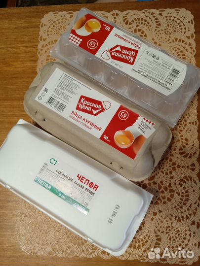 Ячейки для яиц 30шт