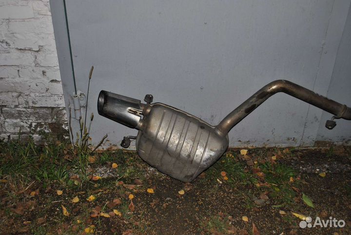 Глушитель задн.часть W204 M646
