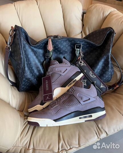 A ma maniére x Air Jordan 4 Retro 'Violet ore'