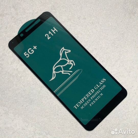 Защитное стекло для Xiaomi 6 / 6A черное