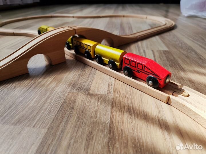 Деревянная железная дорога IKEA