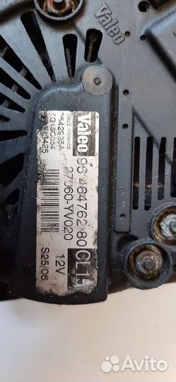 Генератор citroen c3 964647628