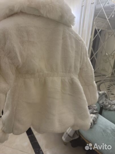Шубка для девочки 116