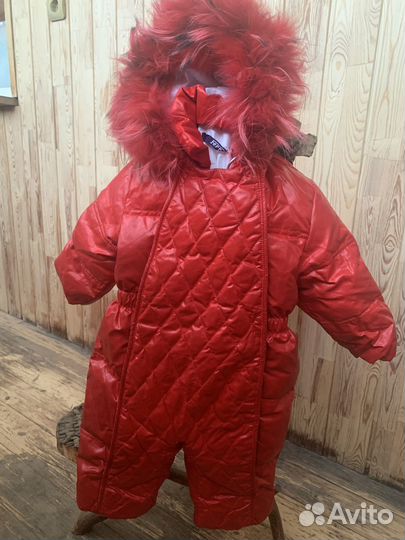Зимний комбинезон детский Ferrari 12 мес