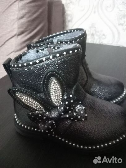 Сапоги зимние для девочки 22