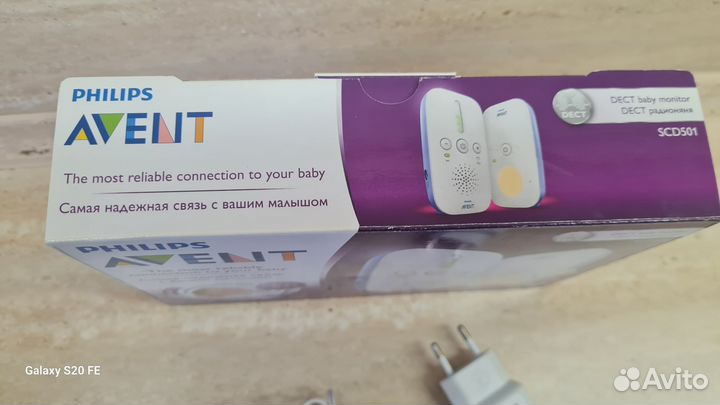 Радионяня philips avent scd 502