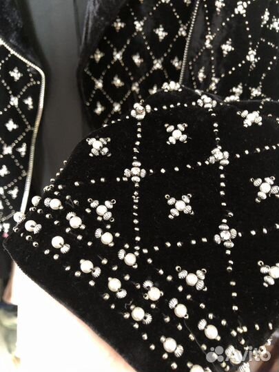Жакет расшитый бисером
