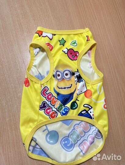 Маечка для мелких пород собак