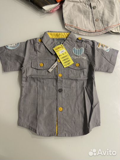 Рубашка для мальчика 74