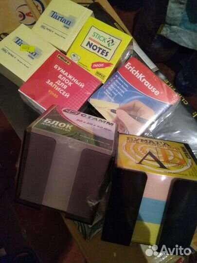 Блокноты Папки Бумага для заметок