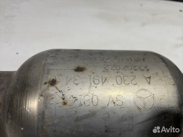 Пламегаситель правый Мерседес w221 w204