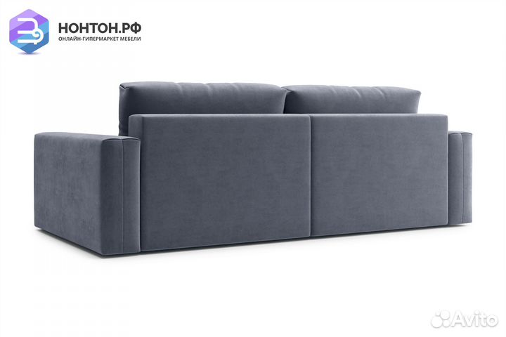 Диван угловой тик-так Монарх темно-серый