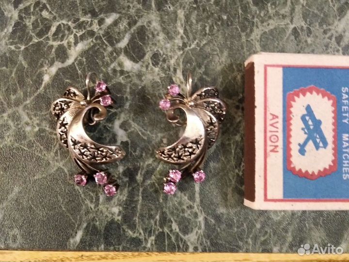 Серьги и кольцо СССР и другое