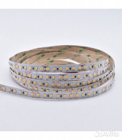 Светодиодная лента 2835 120д/м, IP33.12В.Теп.белый