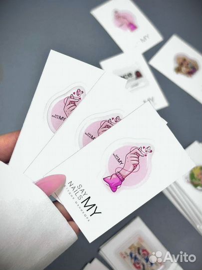 Наклейки фигурные на телефон/ 3D стикеры оптом