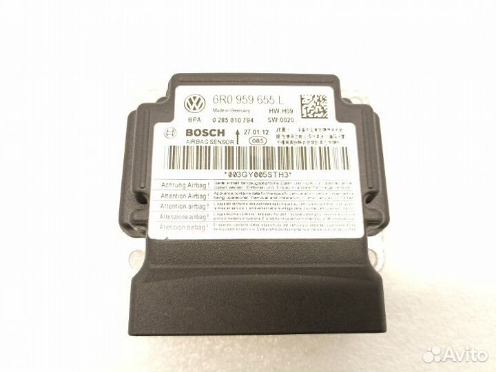 Блок управления подушками безопасности Volkswagen