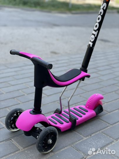 Самокат детский 2 в 1