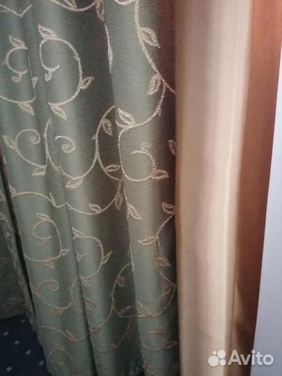 Комплект шторы и тюль бу