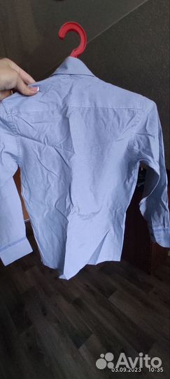 Рубашка школьная