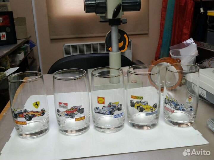 Стаканы стекло и хрусталь