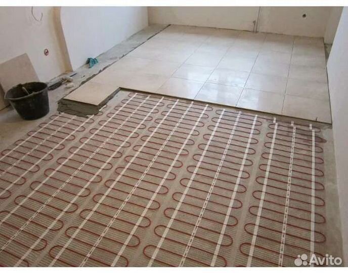 Электрический теплый пол под плитку