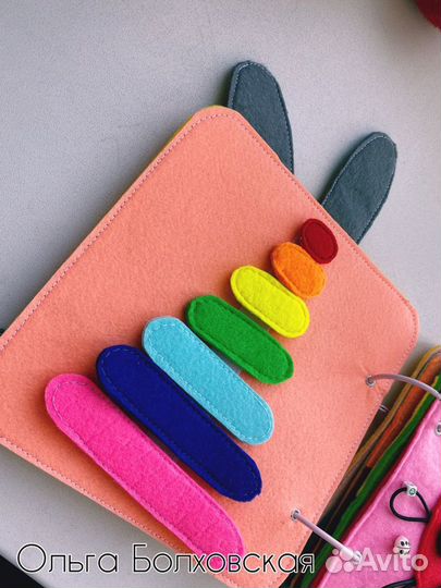 Книжка из фетра