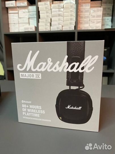 Беспроводные наушники Marshall major iv black