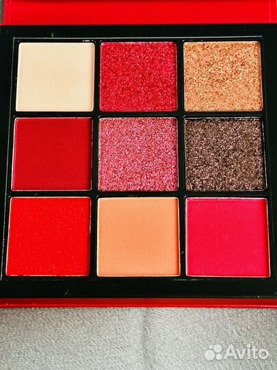 Палетка Huda Beauty Ruby Obsessions Тени