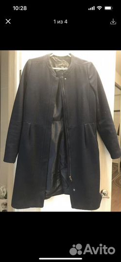 Женское пальто из драпа